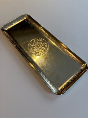 Clarence Wells - First Nations Haida Design Silver Serving Salmon Tray